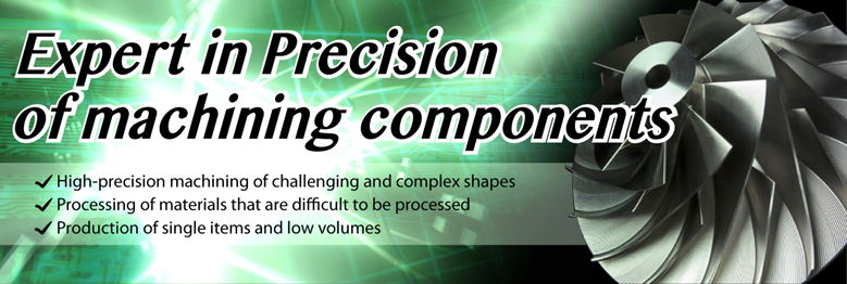 Expert in Precision of machining components